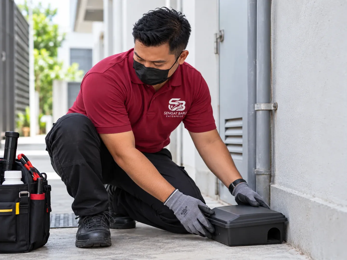 Gambaran baiting untuk keperluan pest control