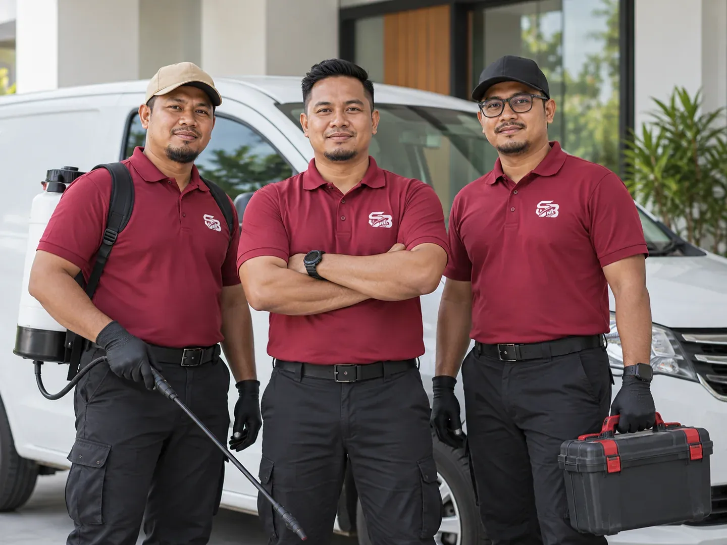 Visual identiti perkhidmatan Sengat Baru